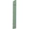 Ekena Millwork Americraft 2-Board (2 Batten) Wood Joined Board-n-Batten Shutters w/Ellipt Top, ARW101BE207X77TGH, PR ARW101BE207X77TGH - alternate 5